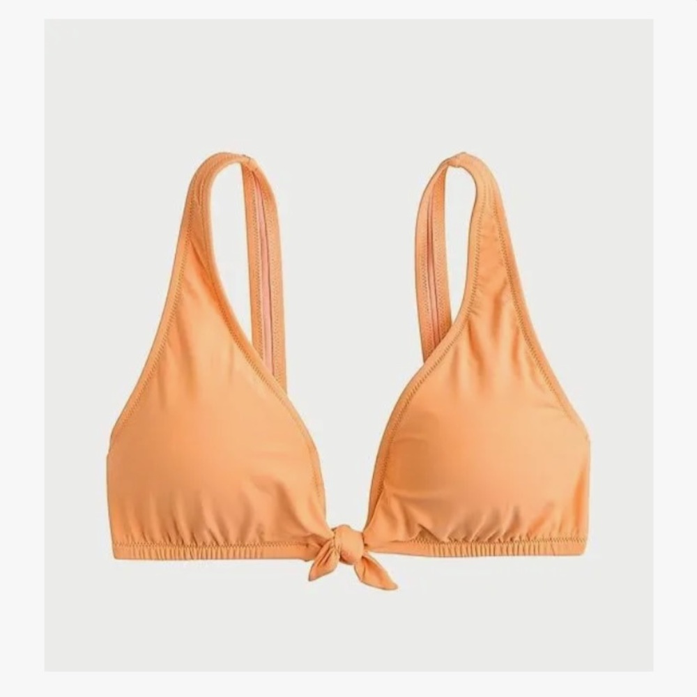 J. Crew Tie Front Bikini Top and Bottoms